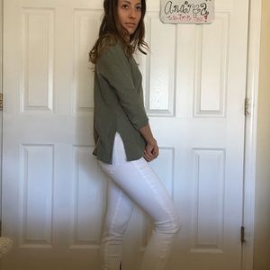 💚3/4 Sleeve with Envy Sweater💚